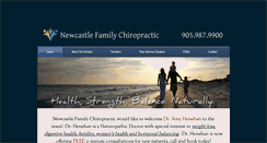 Desktop Screenshot of newcastlefamilychiropractic.com